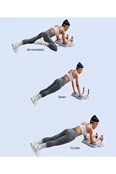 Raiden St-3 Egzersiz Şınav Tahtası Plank Ve Direnç Bandı Ekranlı Aleti Barı 3ın1 Barfiks Push-up,