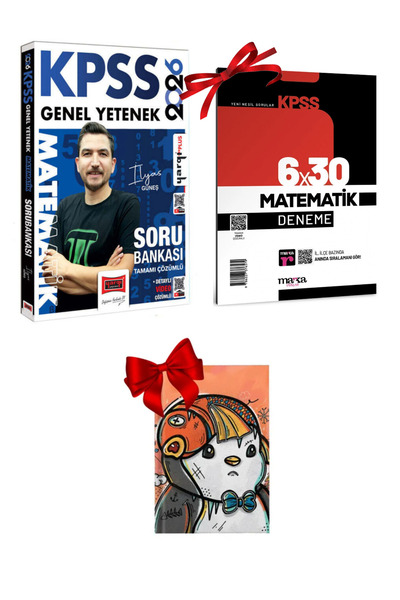 Yargı Yayınları 2026 KPSS Genel Yetenek Matematik Soru Bankası Tamamı Çözümlü...
