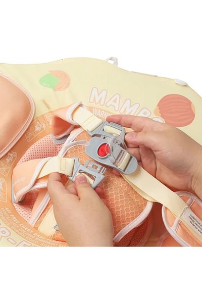 Schulzz Mambobaby New Ice Cream Pattern Sun Protection for Babies - Safe with Canopy and Safety Lock