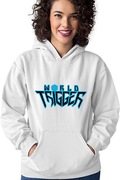 OEM Hanorac Femei World Trigger Logo Action Ashihara Daisuke Mangaka Anime
