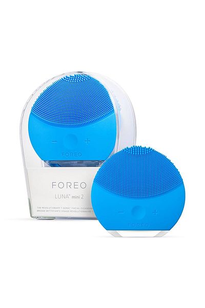 Belora FOREO LUNA mini 2 facial brush, with gift pouch - Astral Blue