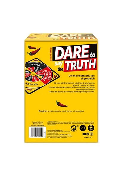 divendi-ro Board game "Truth or dare", age 18+ years, multicolored
