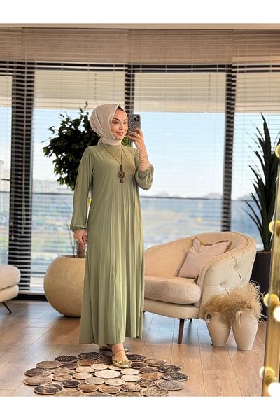 ALANURMODA Pleated Rescue Dress