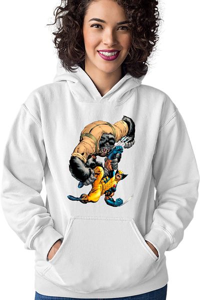 OEM Hanorac Femei X-men DC Comic Books Fight Gorilla Claws Muscles
