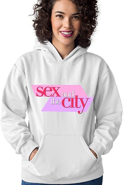 OEM Hanorac Femei Life and the City Logo Worker Job NY Love