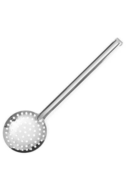 HENDI Łyżka cedzakowa HACCP ze stali Kitchen Line śr. 90 mm - 528105