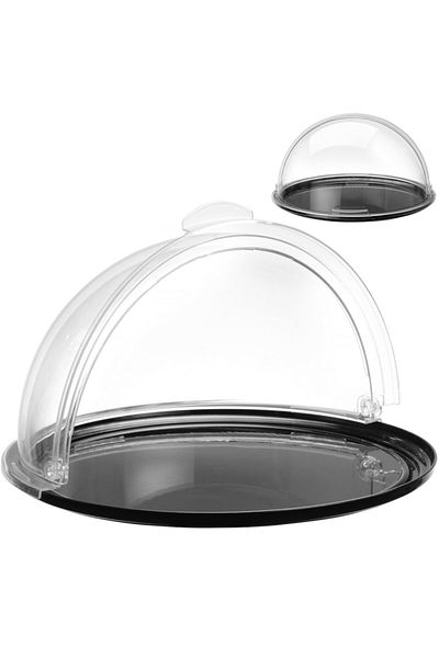 HENDI Taca ekspozycyjna bufetowa okrągła z pokrywą rolltop śr. 215 mm - 203552