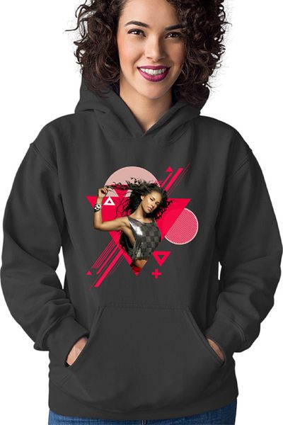 OEM Hanorac Femei Alicia Keys Music Abstract EDM Concert Lyrics