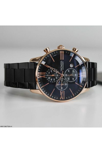 Homies Hm15807S04-4 Men's Wrist Watch with Steel Band