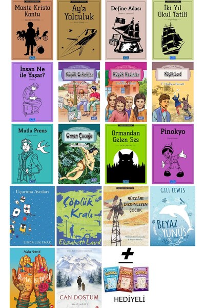 Beyaz Balina Yayınları Beyaz balina Yayınları 18 kitap set ve çocuklar için s...