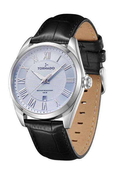 Tornado CLASSIC ANALOG Men's Analog Blue Dial Watch - T8007-SLBL