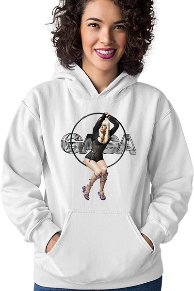 OEM Women's Hoodie Lady Gaga Singer Concept Concert Award