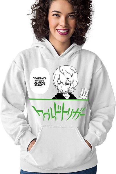 OEM Women's Hoodie World Trigger Amateur Chika Parents Anime Manga