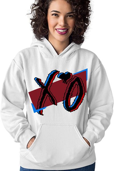 OEM Women's Hoodie The Weeknd Rap Music X O Album Single
