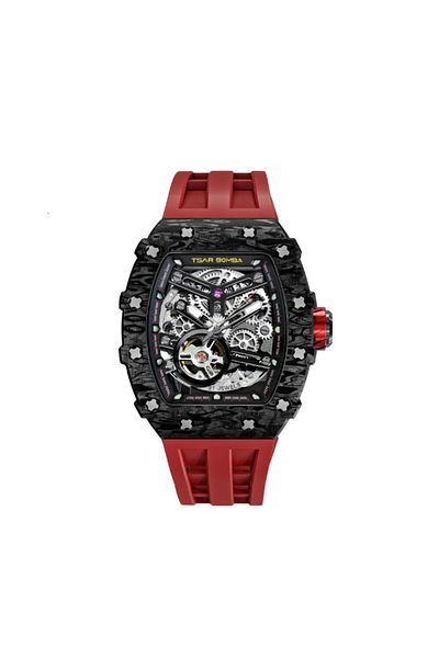 Tsar Bomba Men's Automatic Black Dial Watch - TB8208CF-39