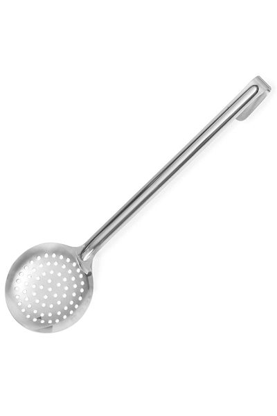 HENDI Łyżka cedzakowa HACCP ze stali Kitchen Line śr. 115 mm - 528204