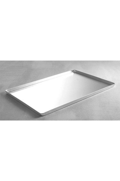 HENDI Taca cukiernicza ekspozycyjna do ciasta 30x20cm - srebrna