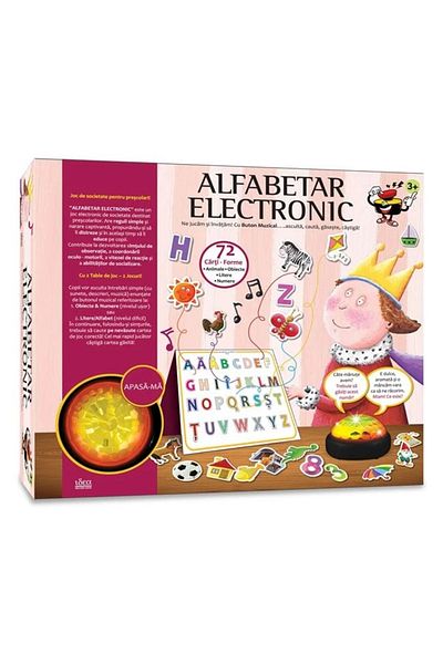divendi-ro Board game "Electronic Alphabet", age 3+ years, multicolored