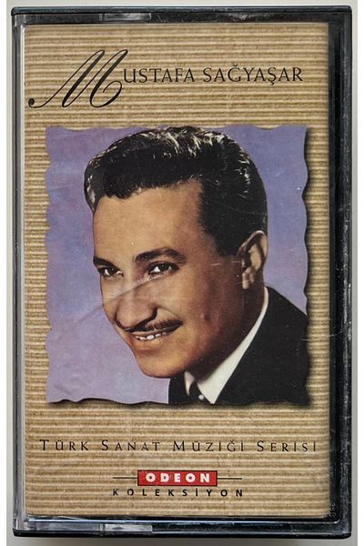 Odeon Mustafa Sağyaşar Turkish Art Music Series Double Cassette (Original Period Printing Cassette)