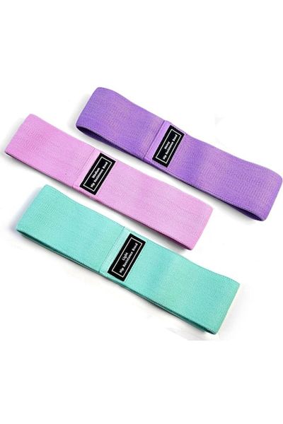 Gonice Set extensoare elastice Gonice, 3 niveluri de rezistenta, multicolor