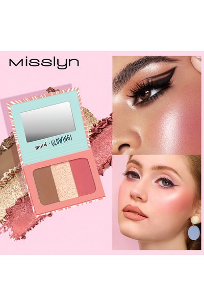 Belora Misslyn Shine On Contour and Highlight Palette