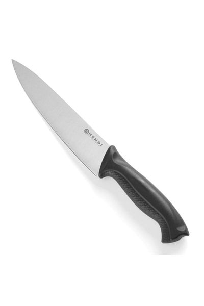 HENDI Profesjonalny nóż kucharski czarny HACCP 180 mm - 842607