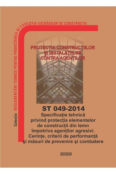 Editura Matrixrom ST 049-2014: Technical specification regarding protections