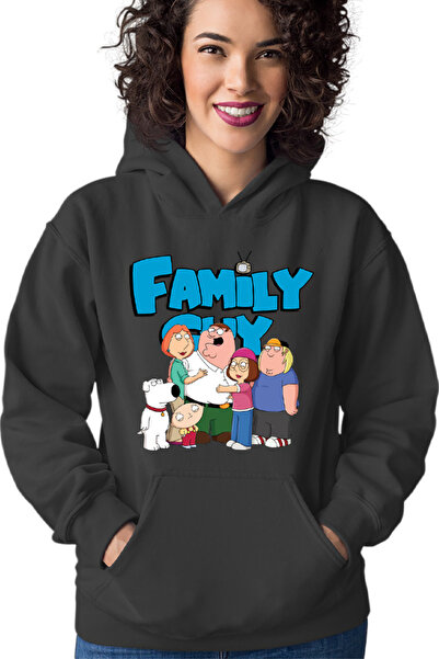 OEM Hanorac Femei Family Guy Group Photo TV Show Dog Crazy