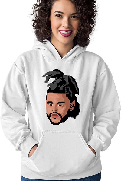 OEM Women's Hoodie The Weeknd Pixels Minecraft Game Abel Makkonen