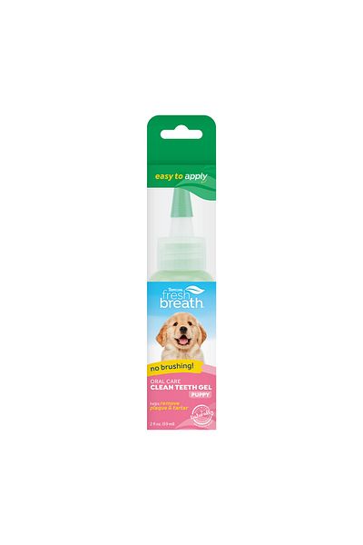 Tropiclean Fresh Breath Oral Care Clean Teeth Gel for Puppies