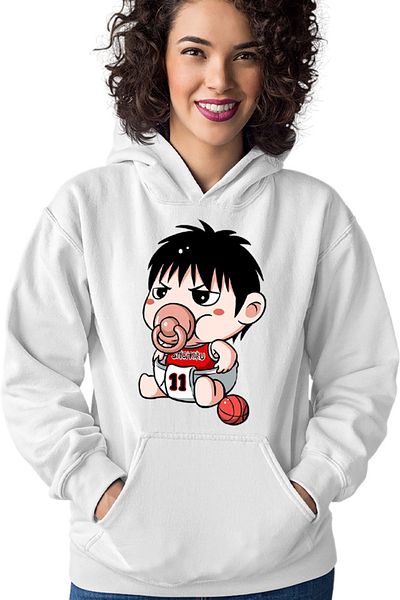 OEM Women's Hoodie Slam Dunk Mitsui Basket Star Anime Bebe