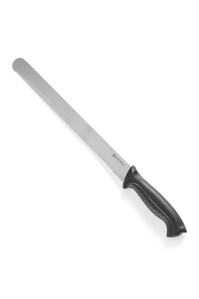 HENDI Profesjonalny nóż do chleba ciasta czarny HACCP 300 mm - 843109