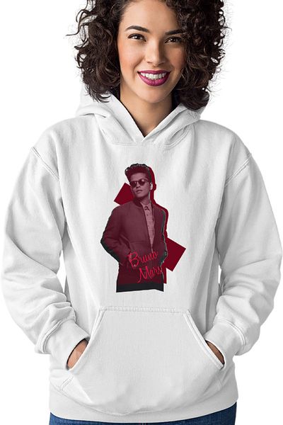 OEM Women's Sweatshirt Bruno Mars Cool Vintage Style Actor Singer