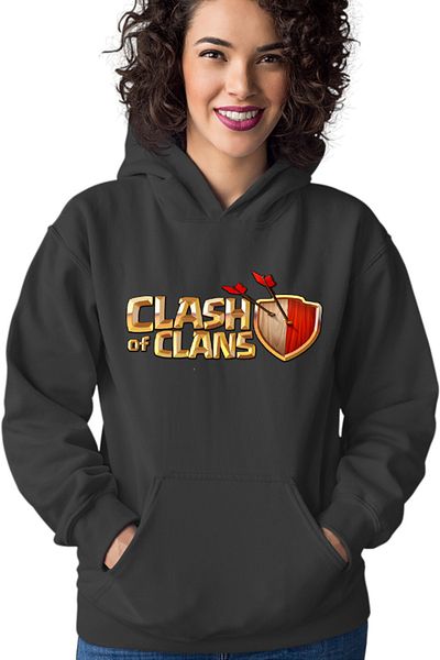 OEM Hanorac Femei Clash of Clans Mobile Strategy Game Supercell
