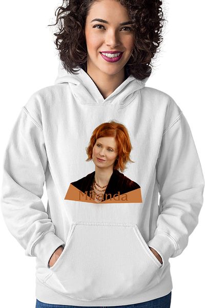 OEM Women's Hoodie Life and the City Miranda Short Classy Sitcom