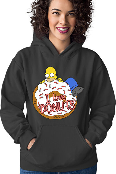 OEM Hanorac Femei The Simpsons Donut Love Homer Game Maggie