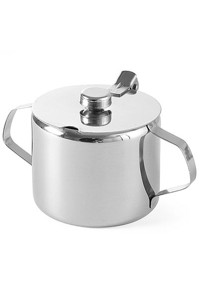 HENDI Cukiernica stalowa nierdzewna z pokrywką śr. 85mm 300ml - 452103