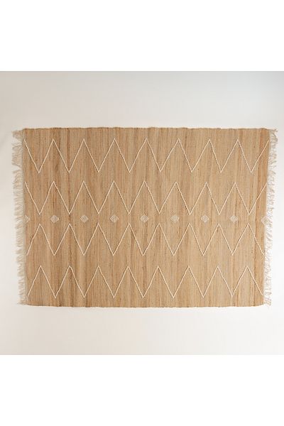 Cottage chevron jute rug 160*230