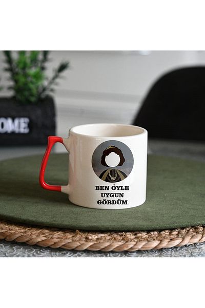 GünayStore I Saw so Well Printed Mug Cup