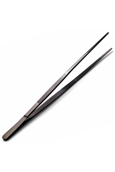 HENDI Pęseta pinceta kuchenna uniwersalna ze stali nierdzewnej powlekana dł. 300 mm - 680131