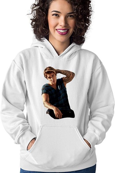 OEM Women's Hoodie Justin Bieber Tattoo Boyfriend My World