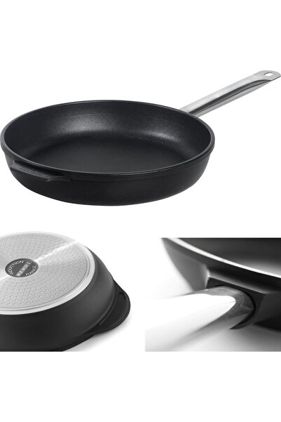 HENDI Tigaie cu inducție Profi Line din aluminiu turnat, acoperită cu titan, ...