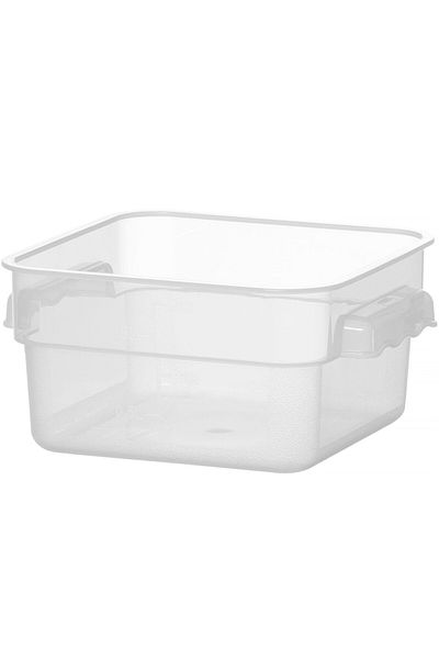 HENDI Pojemnik spożywczy do przechowywania żywności z podziałką 1.9 l 190 x 190 x 95 mm - 870907