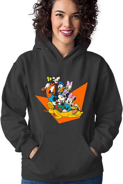 OEM Hanorac Femei Mickey Mouse Friends Gooffy Minnie Lucy Donald Duck