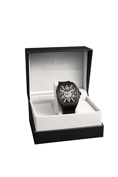 Tornado Xenith Men's Analog Black Dial Watch - T25301-blbb