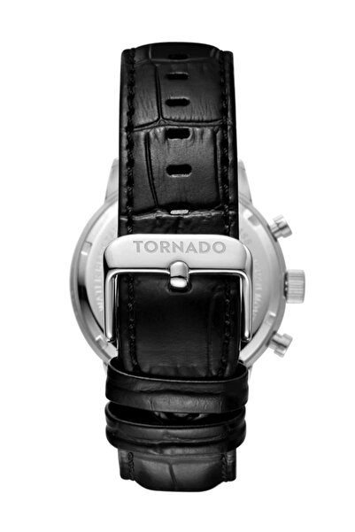 Tornado CELESTIA ELITE Men's Chronograph White Dial Watch - T6102-SLBW