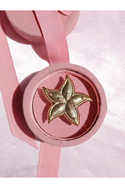 Reorah Collection Golden Starfish Glow Ring