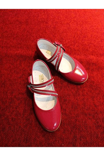 patik ayakkabı Girl Child Stylish Ballerina Ballet Orthopedic Non-Slip Sole Pearl Product