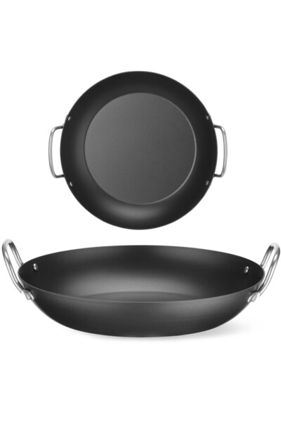 HENDI Tavă universală din oțel carbon, diametru 243 mm