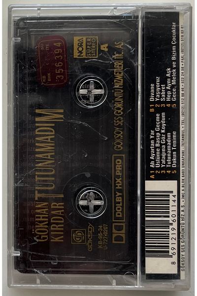 Plakevi İzmir Gökhan Kırdar I Couldn'T Hold It Cassette Original Period Print Cassette)